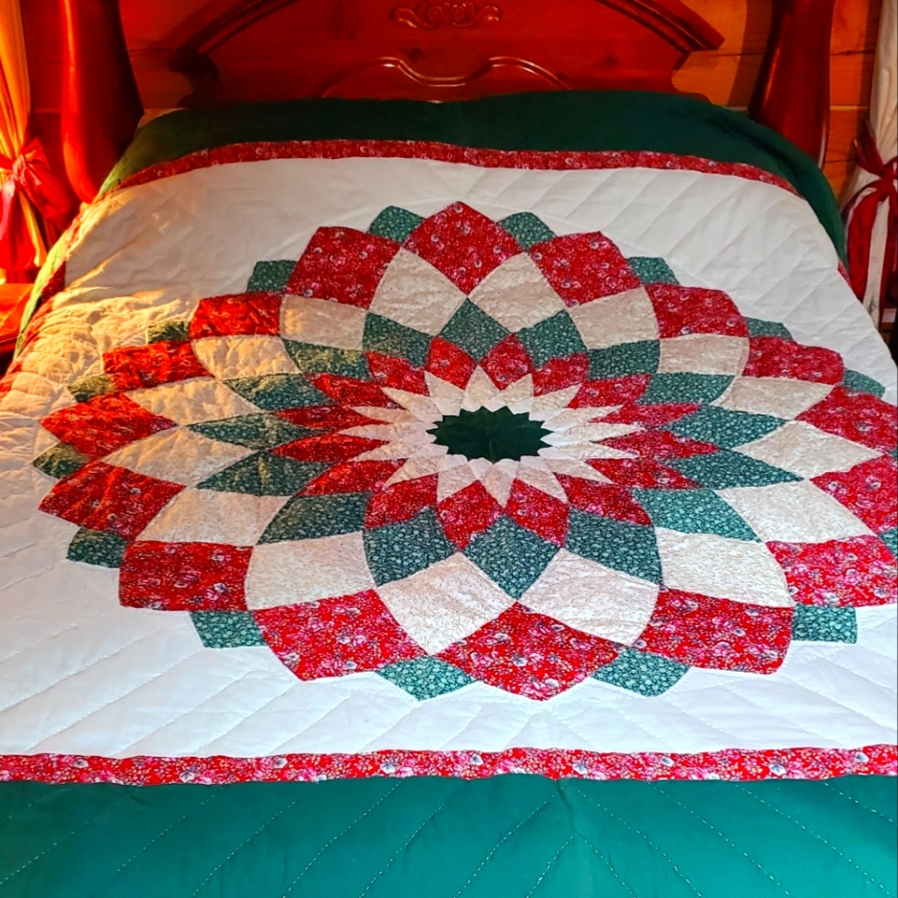 Vintage handmade quilt